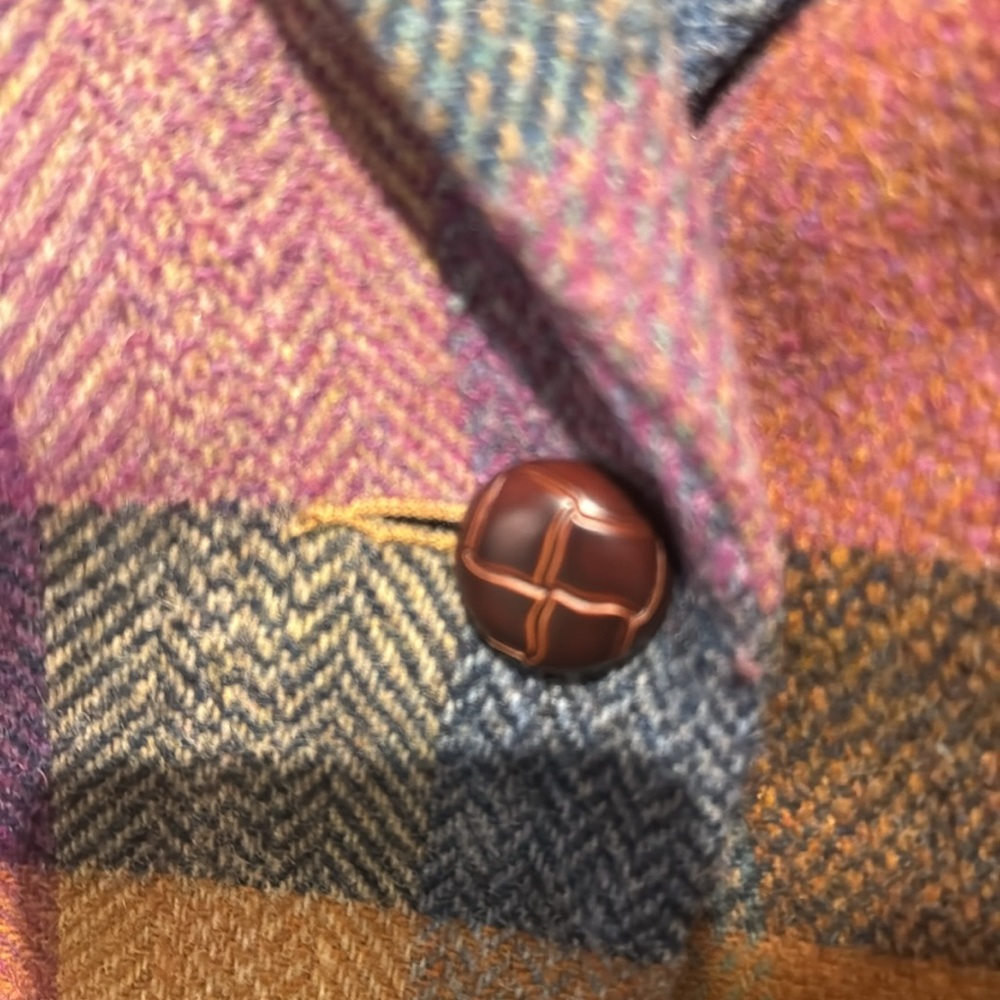 CAbi wool blend plaid jacket - Picture 3 of 7